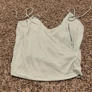 Mint Green Crop Top